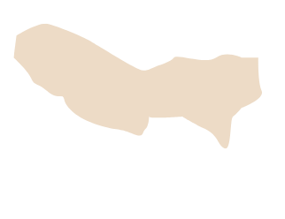 東京都の形のイラスト